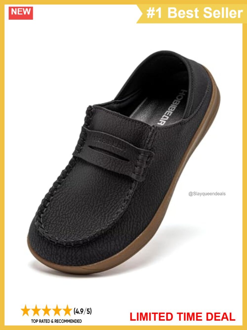 Leather Mary Jane Flats Wide Toe Box Barefoot Comfort Laceless Shoes